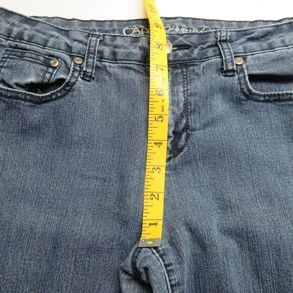 Cato Premium Skinny Leg Jeans Women's Size 6 Medium Wash Blue Denim 30X30.5 - Picture 7 of 11